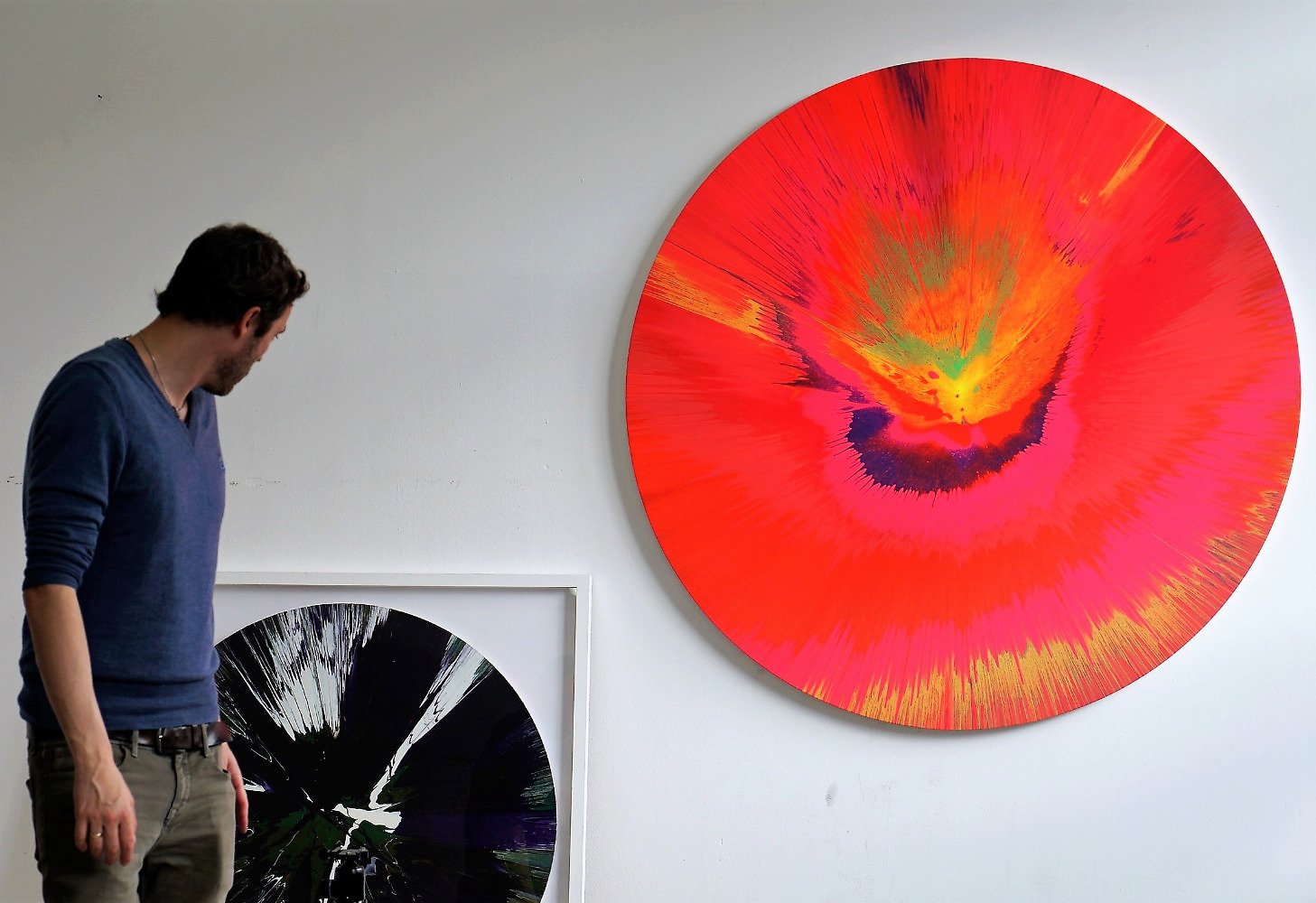 Spin-Painting, Detail